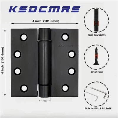 4-tollised vedruhinged